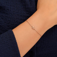 Made Mine Infinity Bracelet (Rose Gold)