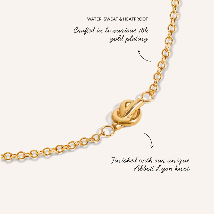 Made Mine Knot Bracelet (Gold)