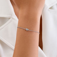 Made Mine Knot Bracelet (Silver)