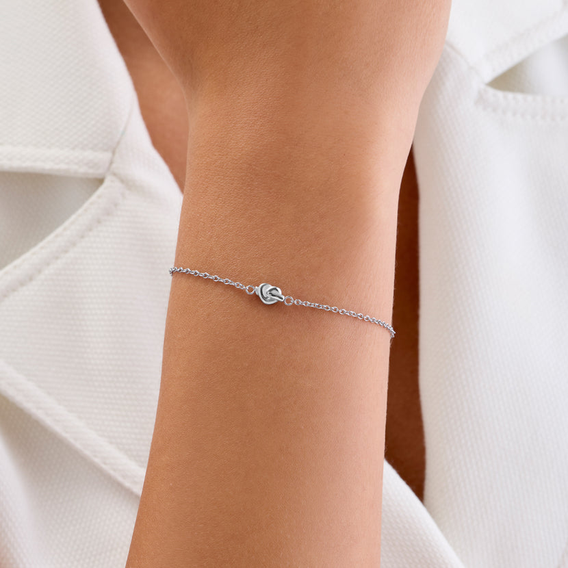 Made Mine Knot Bracelet (Silver)
