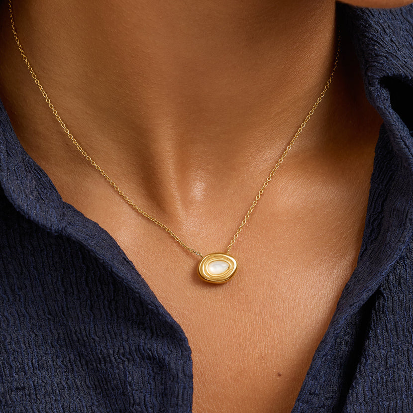 Vintage-Inspired Necklace Set (Gold)