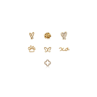 Made Mine Charms - Stories Charms (Gold)