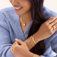 Padlock Necklace (Gold)