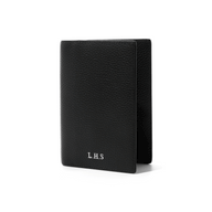 Men's Leather Passport Holder (Black)