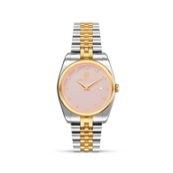 Pastel Pink Belgravia 30 Watch (Two Tone)
