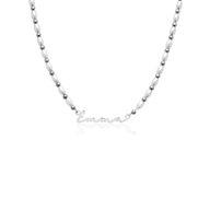 Signature Name Necklace - Silver