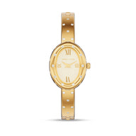 Polka Dot Crystal Watch (Gold)