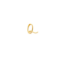 Made Mine Script Letter Bracelet (Gold) - Clientbase