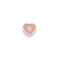 Pearl Heart Charms (Gold) - Heart