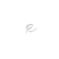 Made Mine Script Letter Bracelet (Silver)