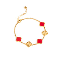 Clover Bracelet (Gold) - Worth £59