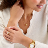 Confetti Charm Necklace (Gold)