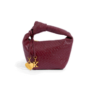 Vienna Mini Leather Bag (Burgundy)
