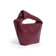 Vienna Mini Leather Bag (Burgundy)