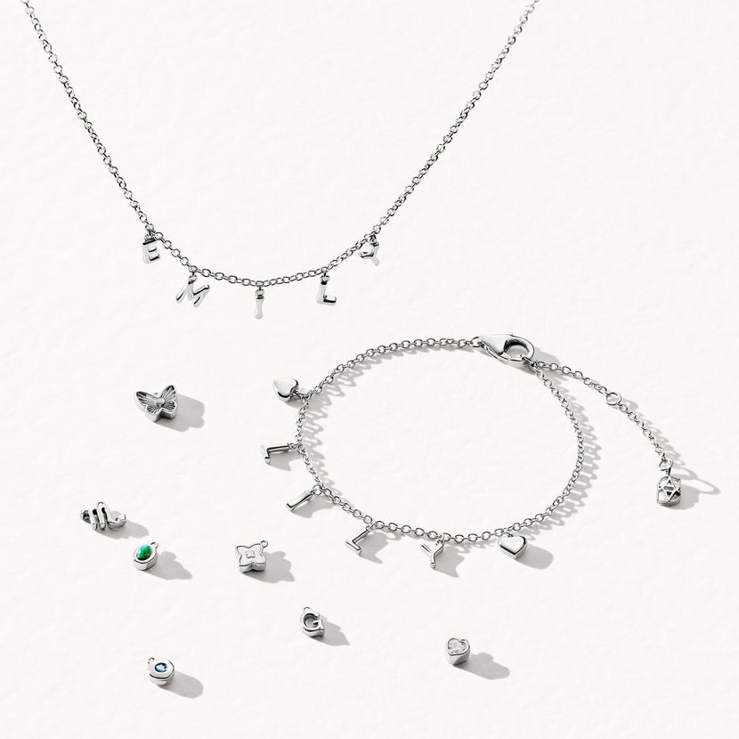 Made Mine Fine Charm Bracelet (Silver)