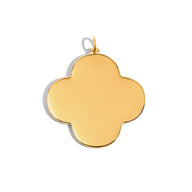 Clover Bag Charm (Gold)