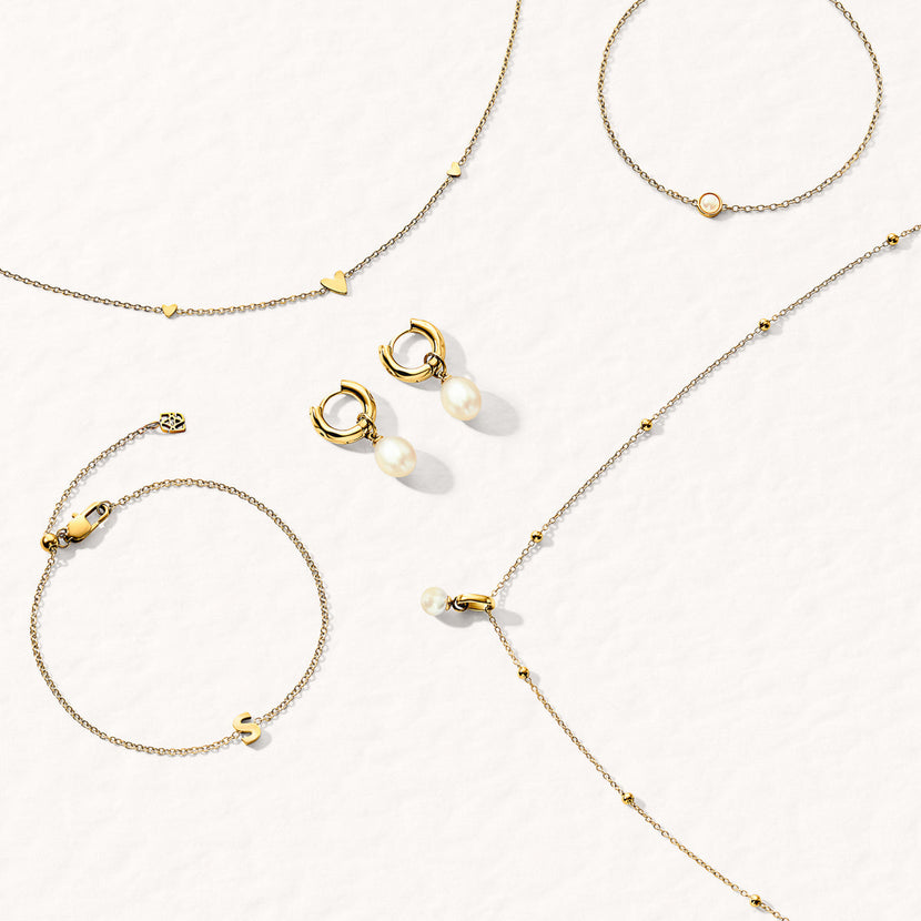 Mini Heart Necklace (Gold)