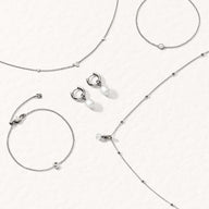 Mini Heart Necklace (Silver)