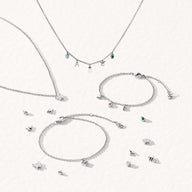 Made Mine Fine Charm Necklace (Silver)