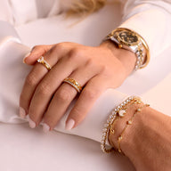 Written In The Stars Chain Bracelet (Gold)