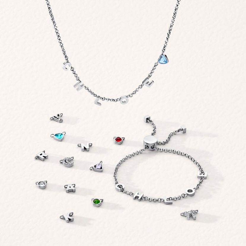 Made Mine Name Necklace (Silver)