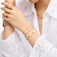 Made Mine Name Bracelet - Gold