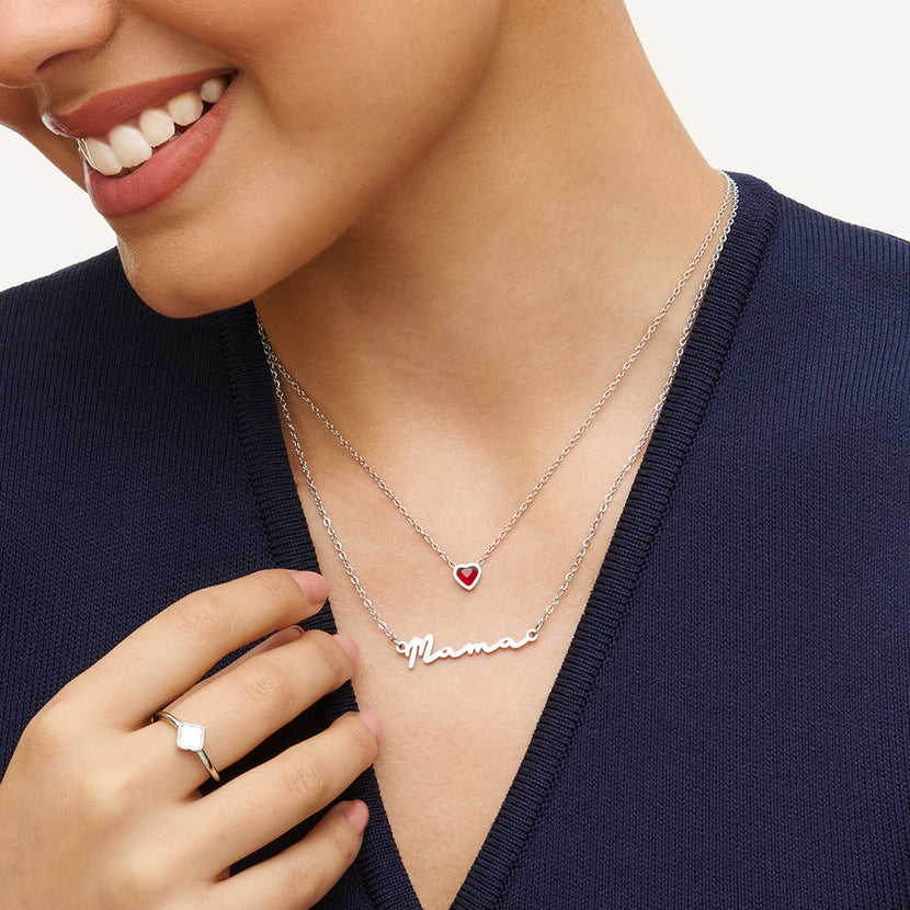 Mama Necklace (Silver)