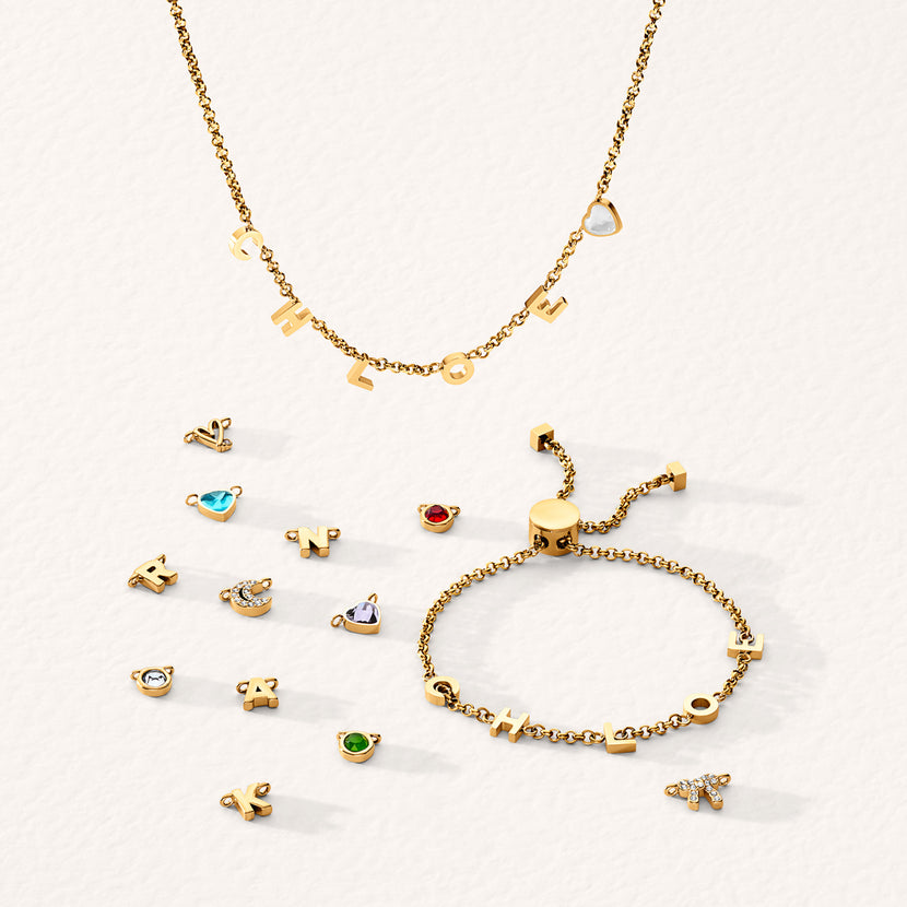 Made Mine Name Bracelet (Gold)