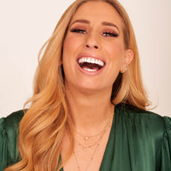 Mini Letter Sphere Chain Necklace (Gold)