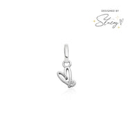 Stacey's Stories Doodle Heart Pendant (Silver)