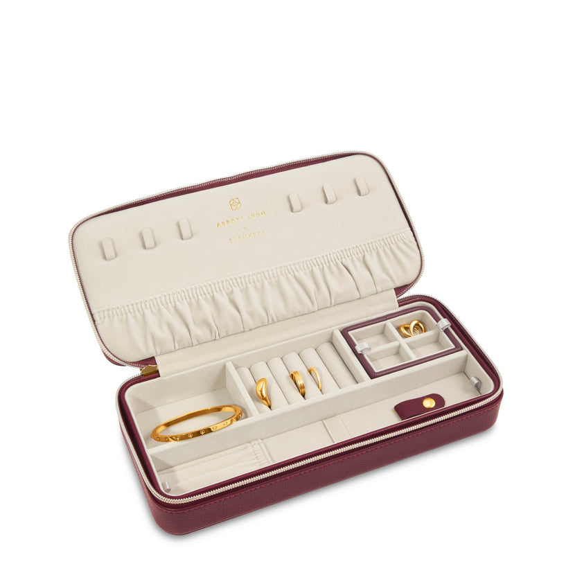 Large Stackers x Abbott Lyon Jewellery Box (Burgundy)