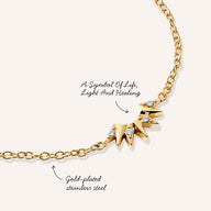 Tommy's Charity Sun Bracelet (Gold)