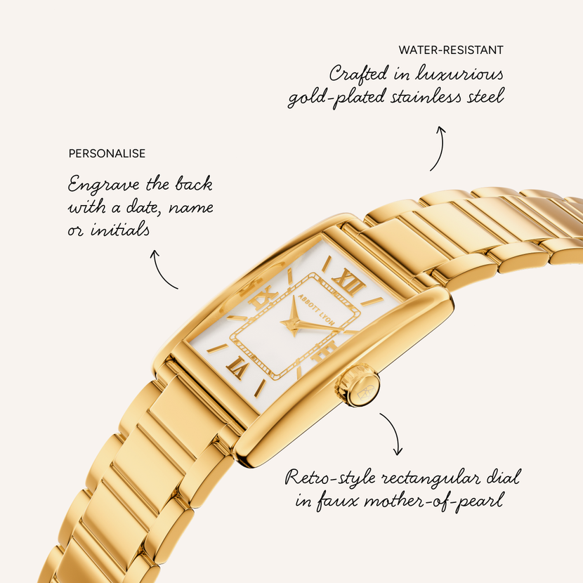 Classic Tank 33 Watch (Gold)