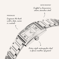 Classic Tank 33 Watch (Silver)