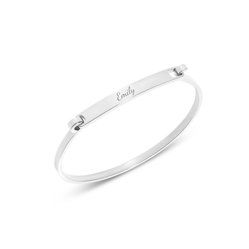 ID Bangle (Silver)