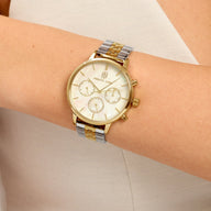 Pearl Link Nueva 40 Watch - Two Tone