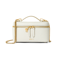 Leather Vanity Bag (Ivory)
