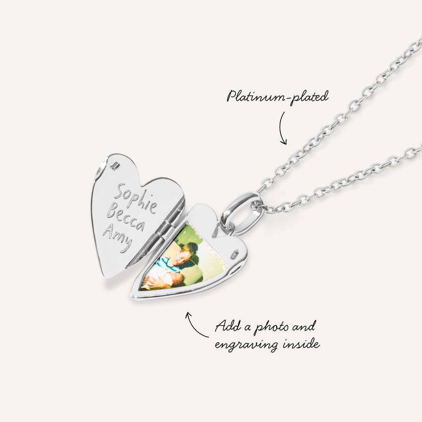 Murphys Sketches x Abbott Lyon Custom Robin Locket (Silver)