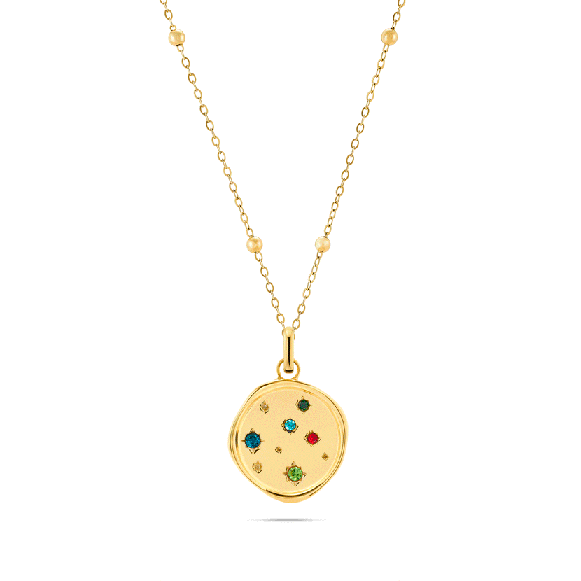 The Story of Us Coin Necklace (Gold)