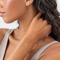 Written In The Stars Birthstone Bracelet (Gold)
