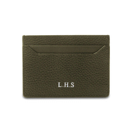 Men's Leather Card Holder (Green)