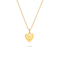 Murphys Sketches x Abbott Lyon Lucky Locket Necklace (Gold)