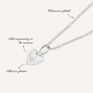 Murphys Sketches x Abbott Lyon Lucky Locket Necklace (Silver)