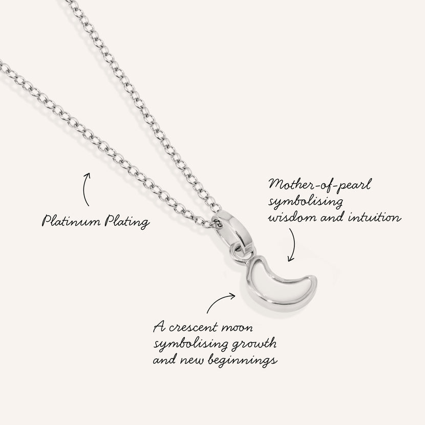 Lunar Necklace (Silver)
