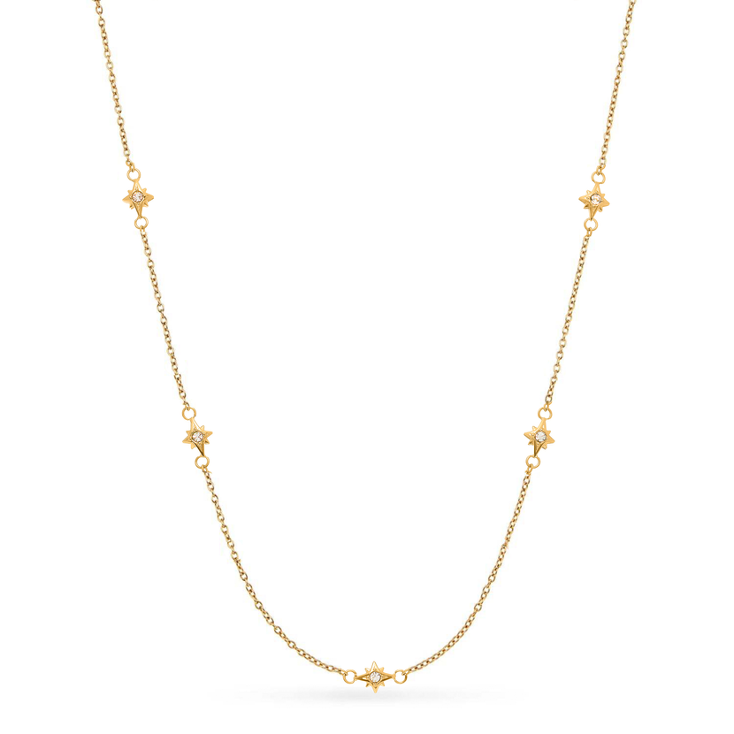 Written In The Stars Chain Necklace (Gold)