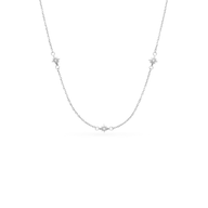 Murphys Sketches x Abbott Lyon Custom Robin Coin Necklace (Silver)
