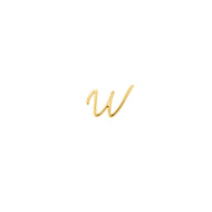 Made Mine Script Letter Bracelet (Gold) - Clientbase