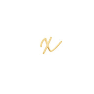 Made Mine Script Letter Bracelet (Gold) - Clientbase