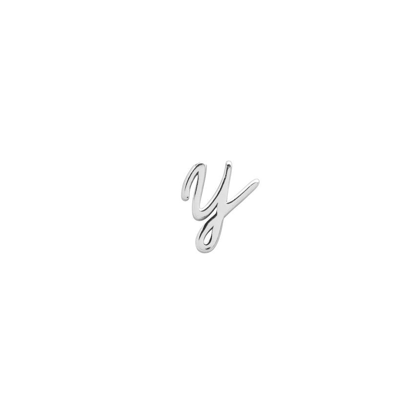 Made Mine Script Letter Bracelet (Silver)