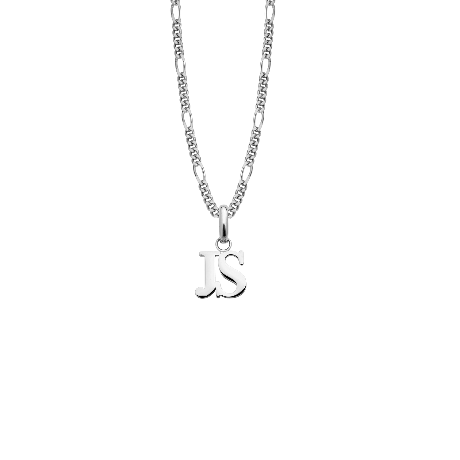 Double name 2025 necklace silver